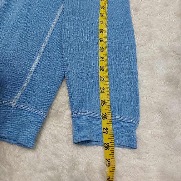 Tommy Bahama Mens Blue Relax Sweatshirt Quarter Zip Pullover Marlin Logo - Picture 6 of 11